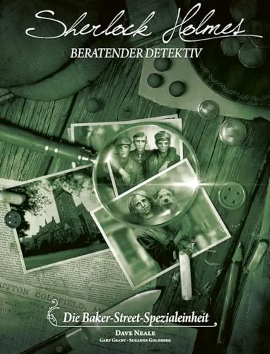 Space Cowboys Sherlock Holmes Beratender Detektiv Baker-Street-Spezialeinheit Brettspiel