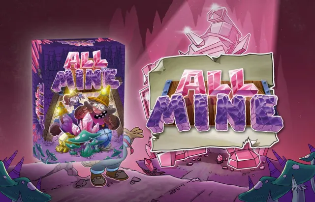 Capstone Games All Mine Stichspiel Kartenspiel mit Farb-Tipp