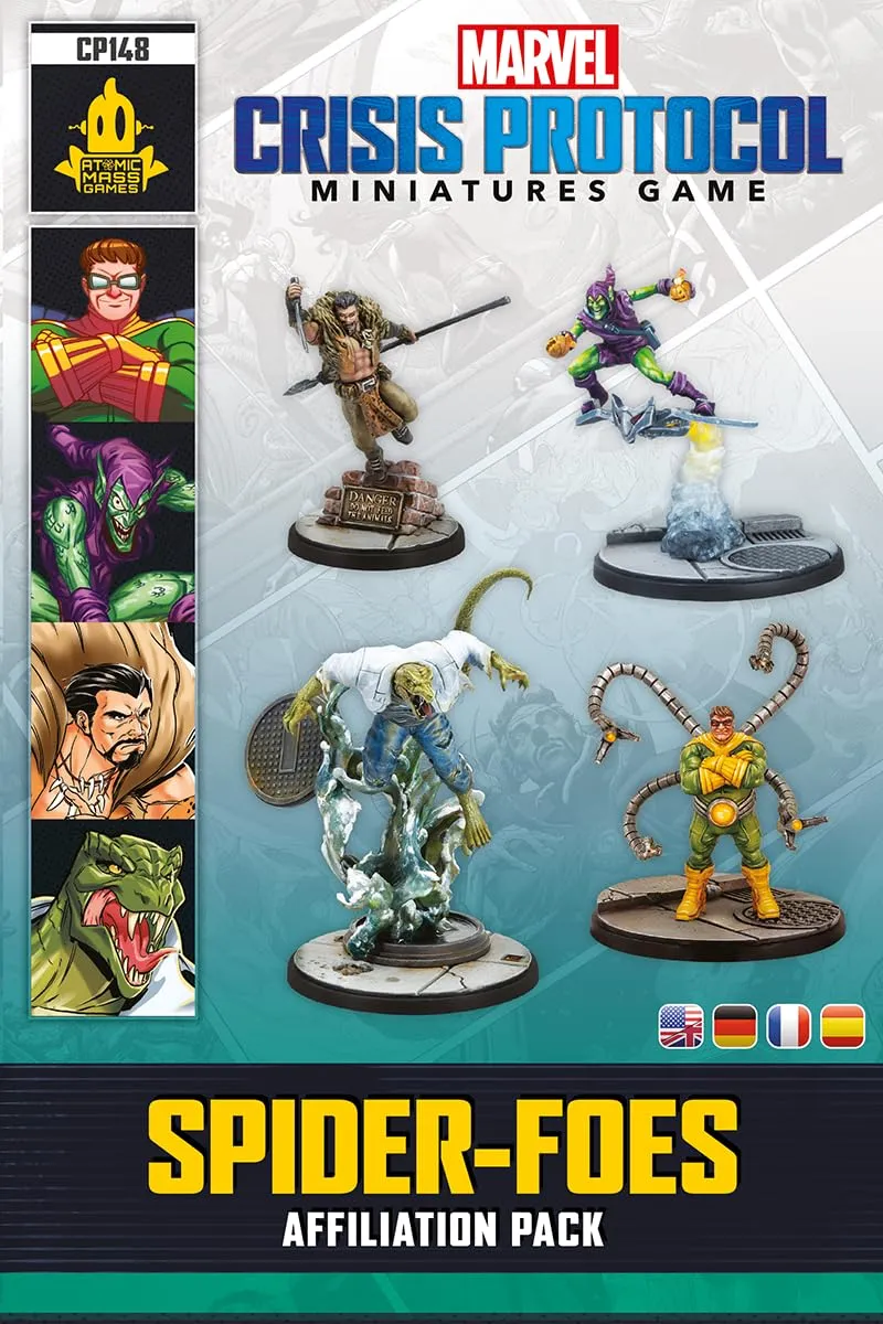 Marvel Crisis Protocol Spider-Foes Tabletop-Erweiterung Deutsch