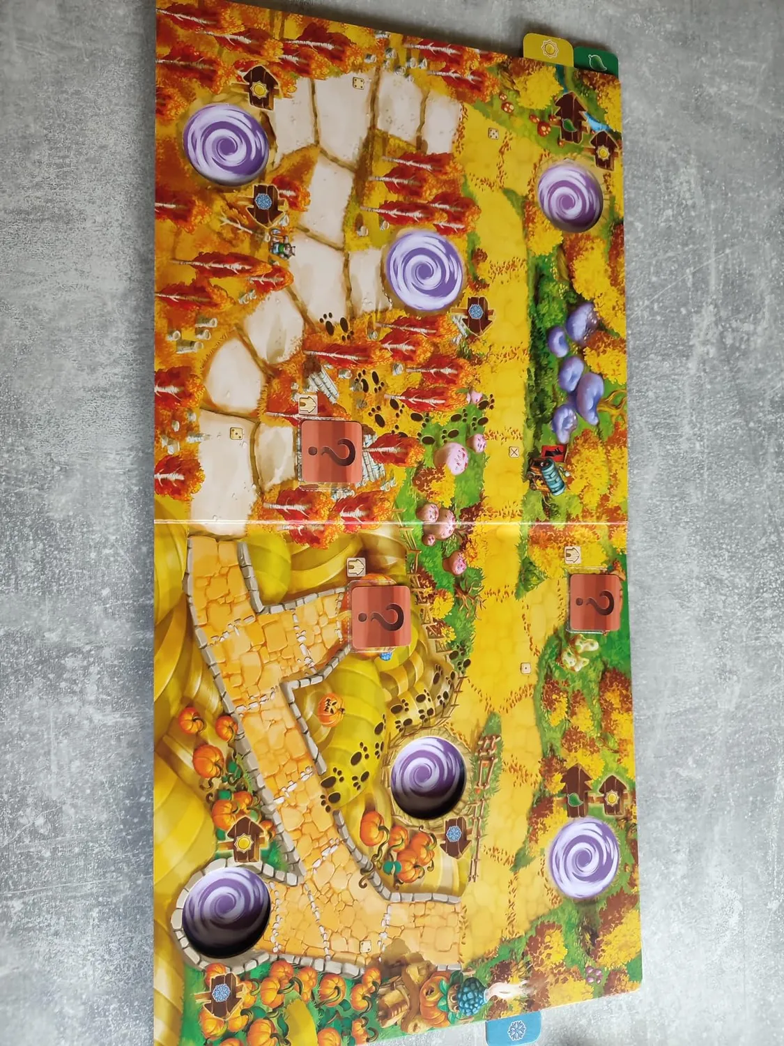 Space Cow Hüter der Jahreszeiten Brettspiel Familienspiel deutsch