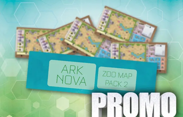 Capstone Games Ark Nova Zoo Map Pack 2 Erweiterung 5 Maps