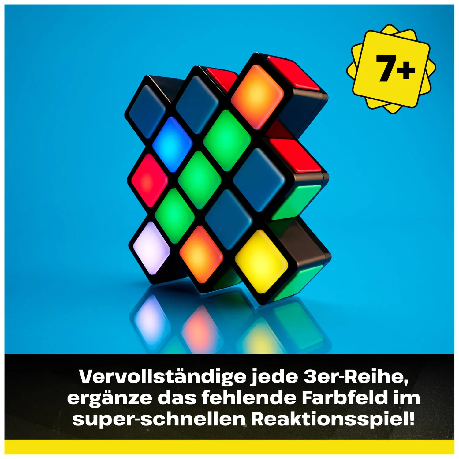 Rubik's Rush elektronisches Farbenspiel 1-4 Spieler ab 7 Jahren