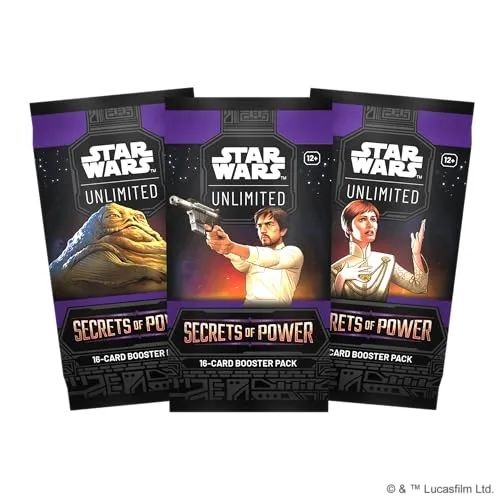 Asmodee Star Wars Unlimited Secrets of Power Booster Display 24er