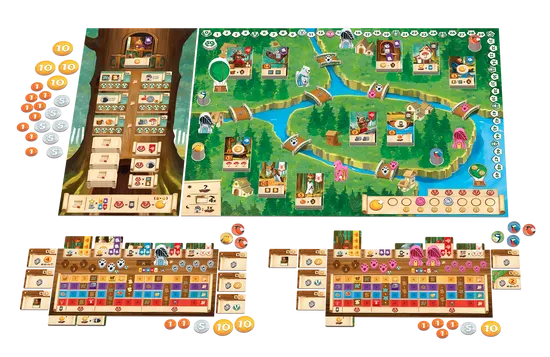 Cranio Kingdom Crossing Brettspiel Brückenbau