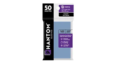 Capstone Phantom Sleeves Purple Kartenhüllen European glänzend