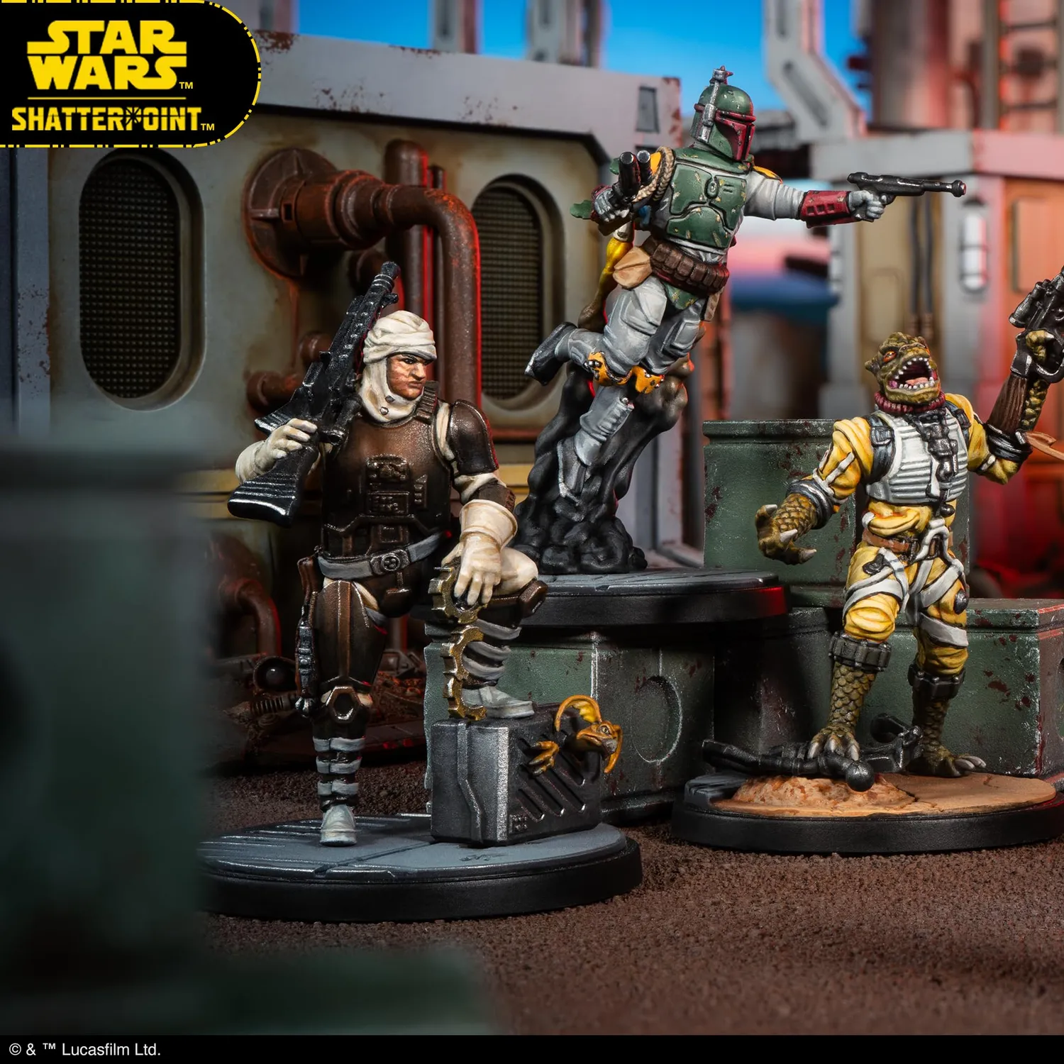 Atomic Mass Games Star Wars Shatterpoint Boba Fett Scum Pack
