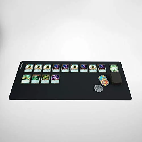 Gamegenic Prime Playmat XL Spielmatte schwarz 80x35 cm