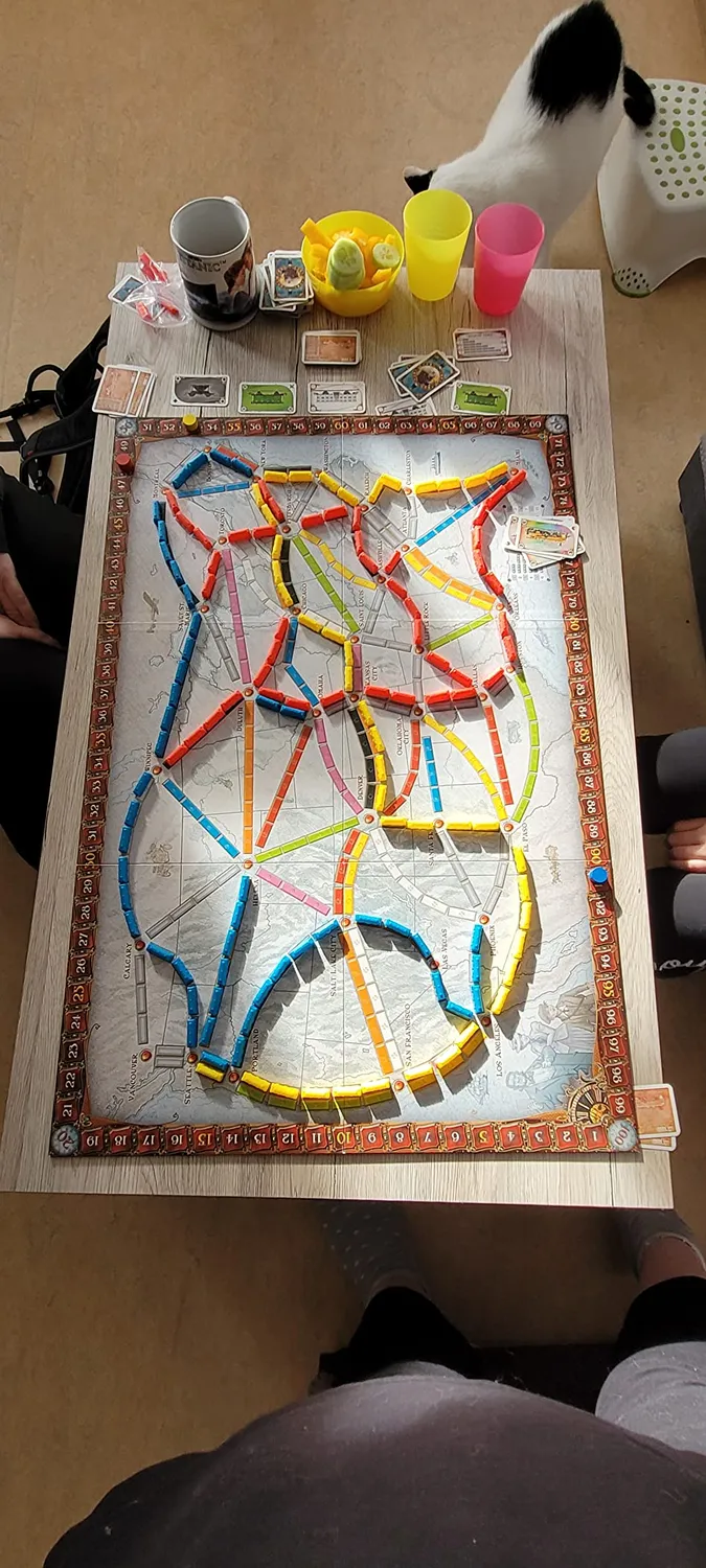 Days of Wonder Zug um Zug Grundspiel Alte Version Familie