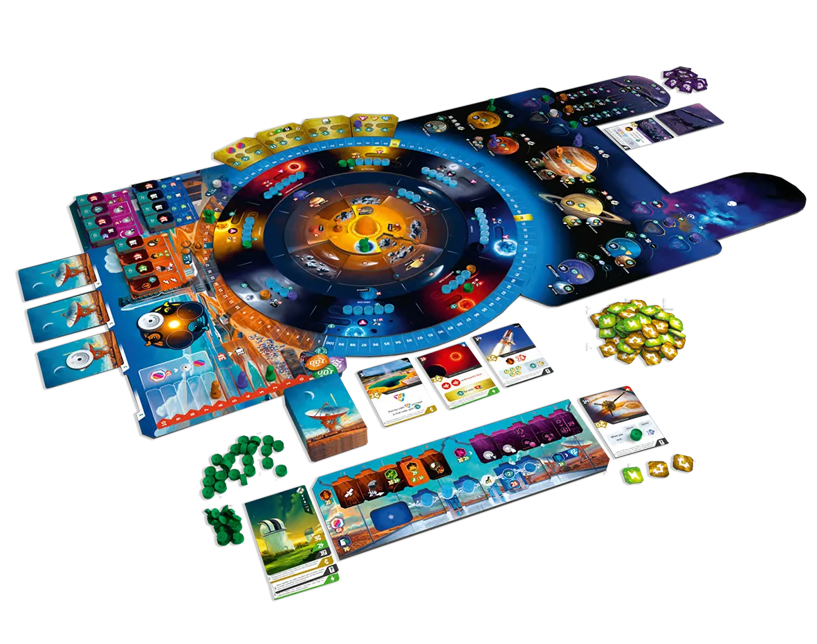 Cranio SETI Suche nach Leben Brettspiel Kennerspiel