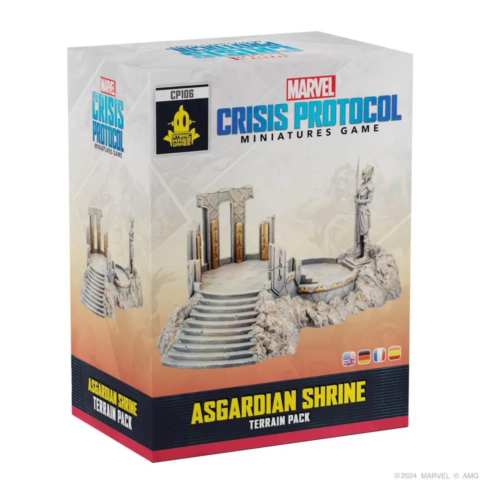 Asmodee Marvel Crisis Protocol Asgardian Shrine Gelände