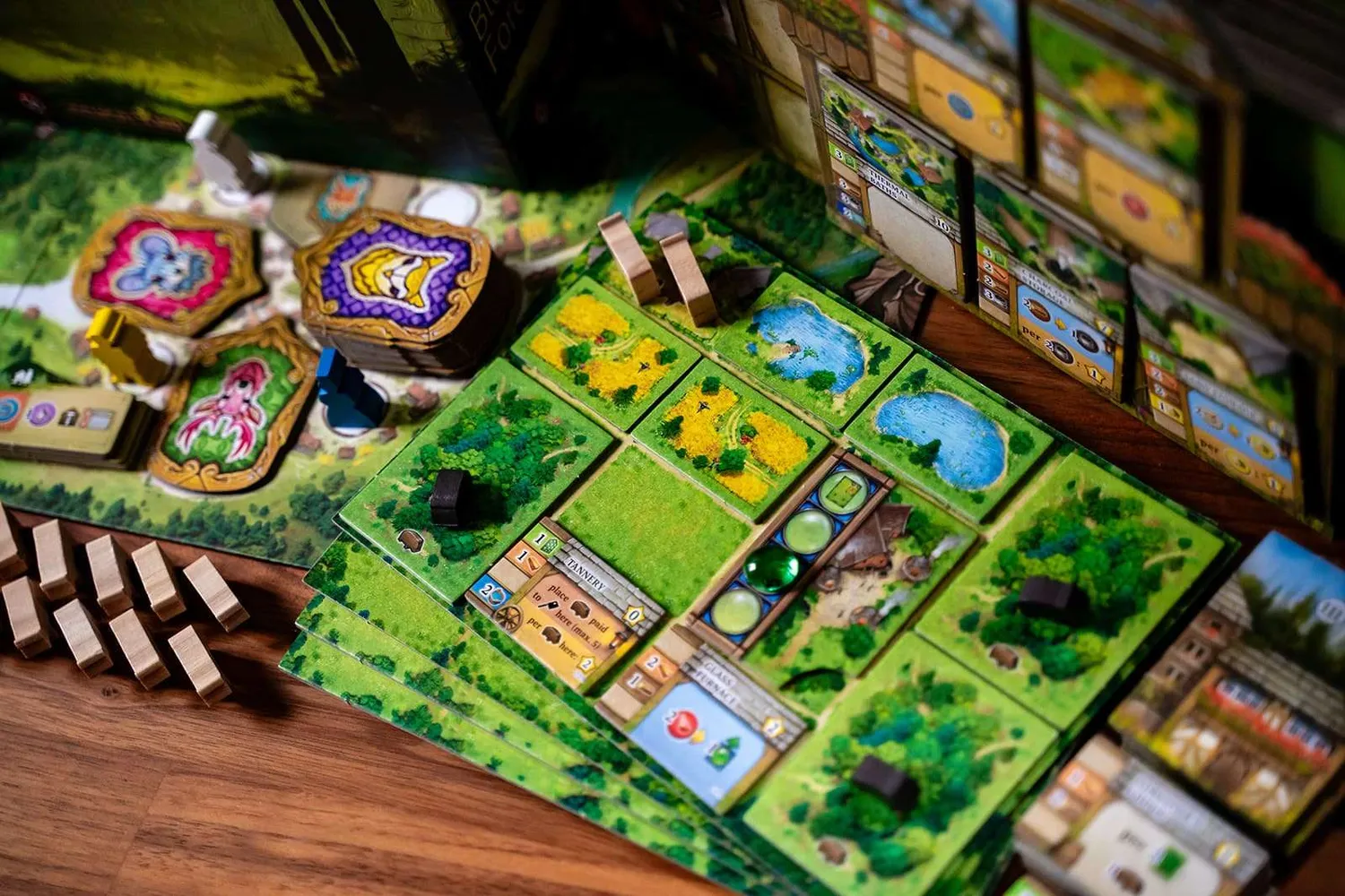 Capstone Games Black Forest Brettspiel Uwe Rosenberg