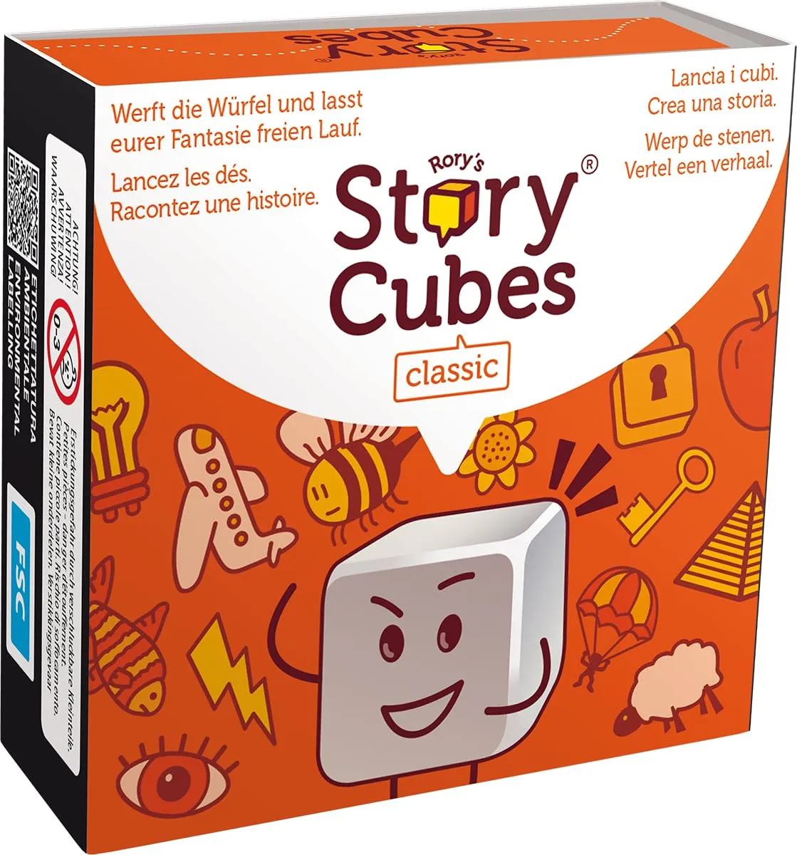 Asmodee Story Cubes Familienspiel Alte Auflage