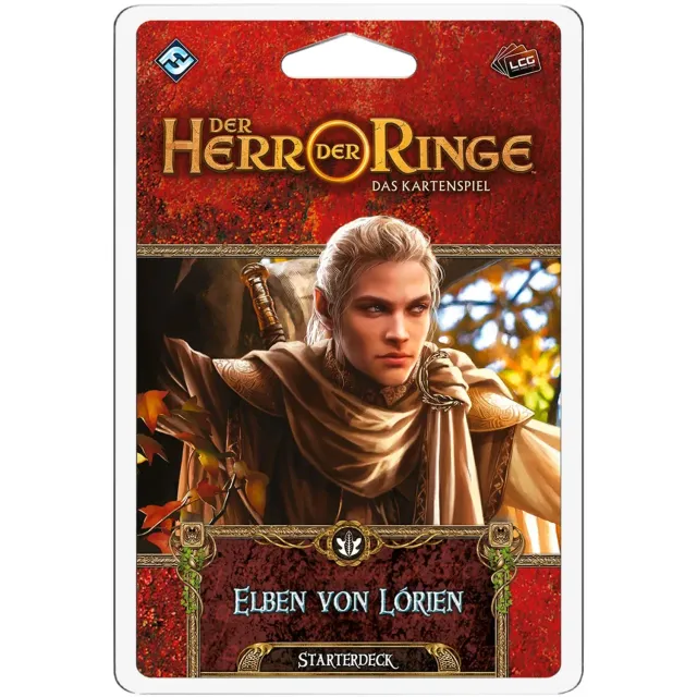 Asmodee Herr der Ringe Kartenspiel Elben von Lórien Starterdeck Deutsch