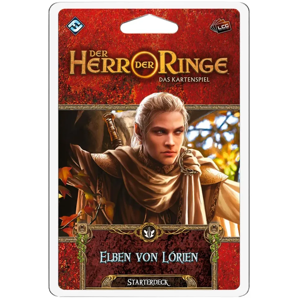 Asmodee Herr der Ringe Kartenspiel Elben von Lórien Starterdeck Deutsch