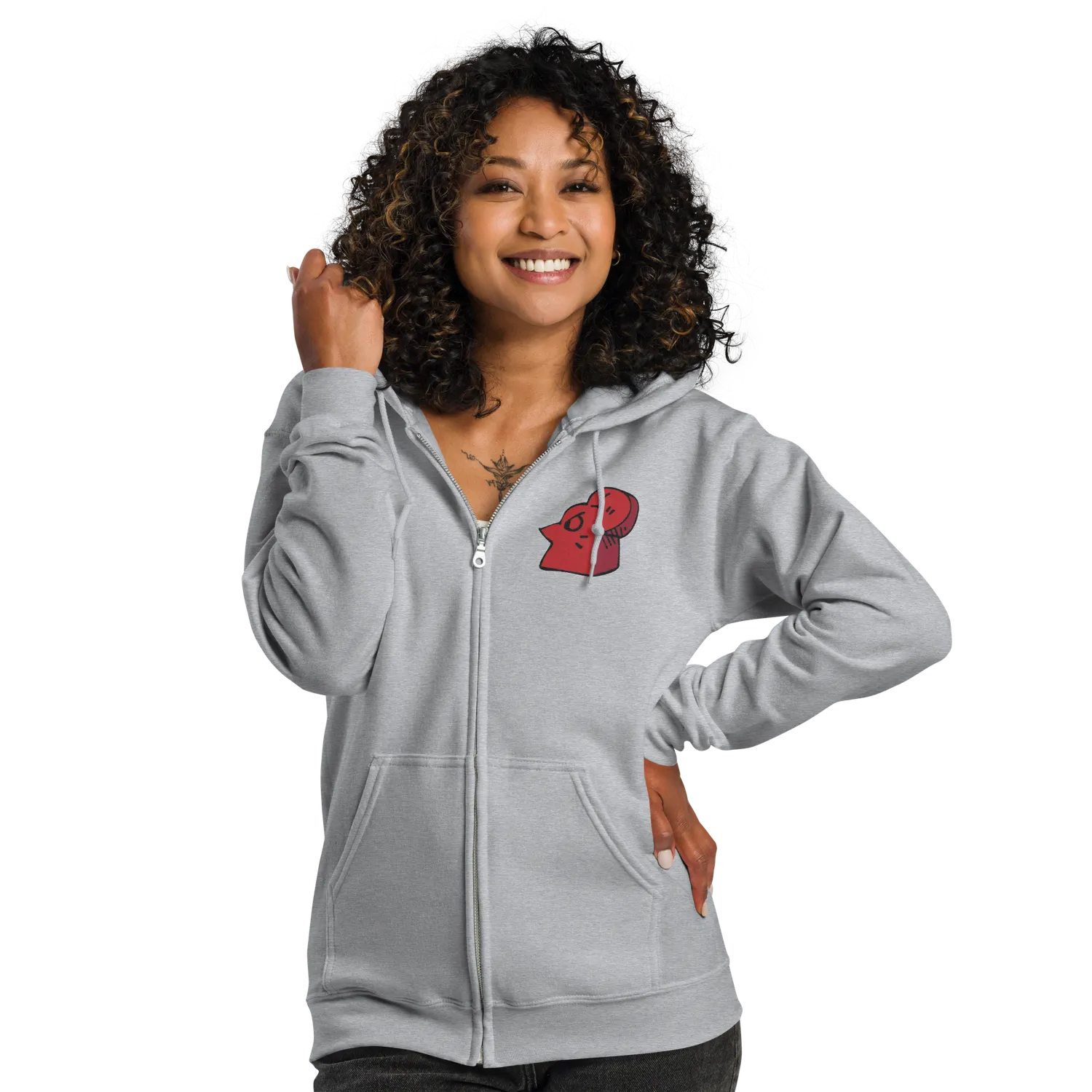 Leder Games Root Lord of the Hundreds Meeple Zip Hoodie schwarz