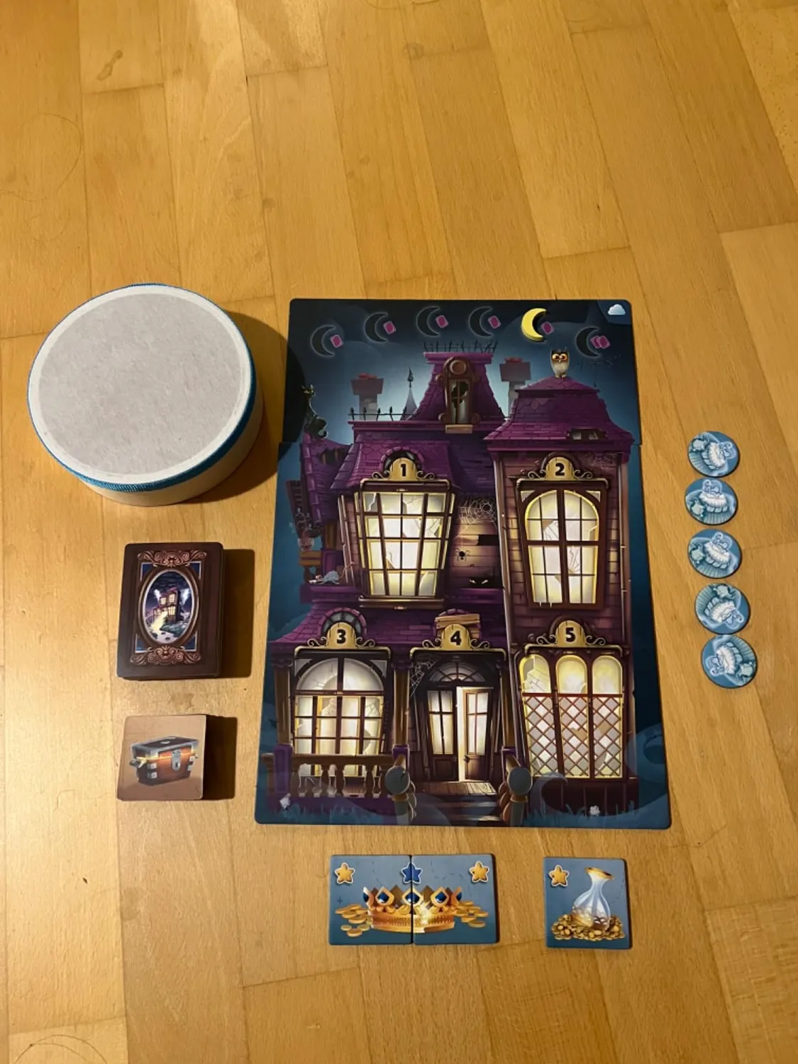 Libellud Mysterium Kids Schatz Kapitän Buh Kinderspiel