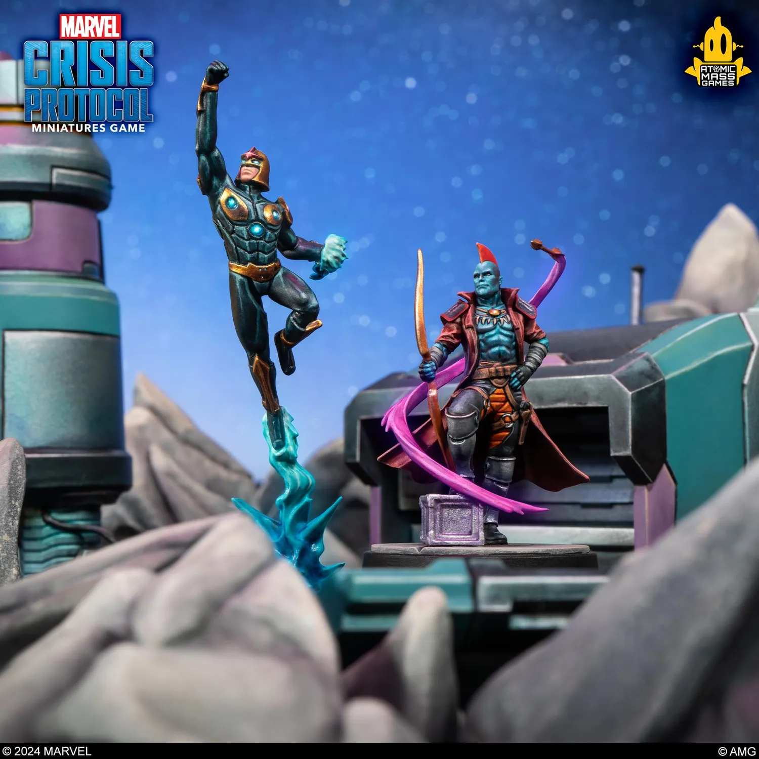 Marvel Crisis Protocol Yondu Nova Charakterpack Tabletop