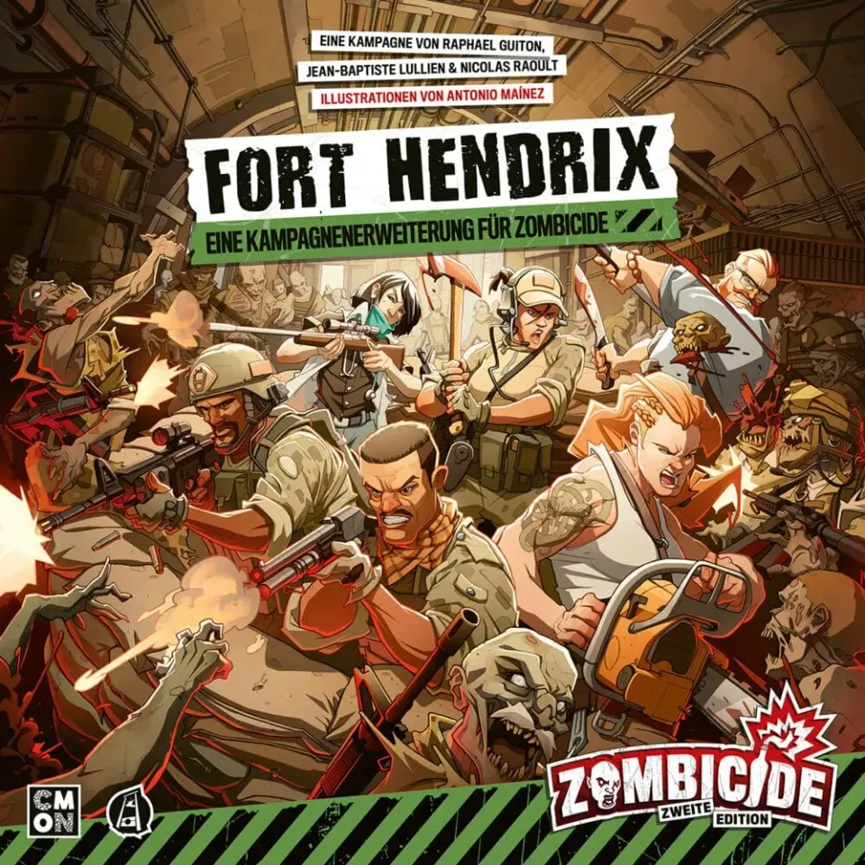 Zombicide 2. Edition Fort Hendrix Erweiterung Kampagne deutsch