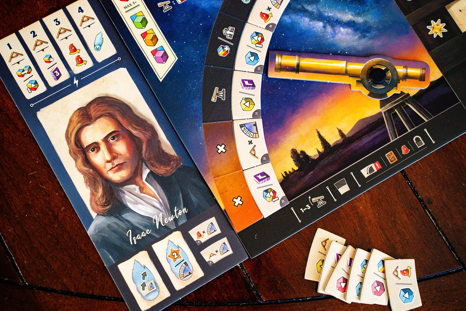 Capstone Games Galileo Galilei Luna Erweiterung Mond-Beobachtung