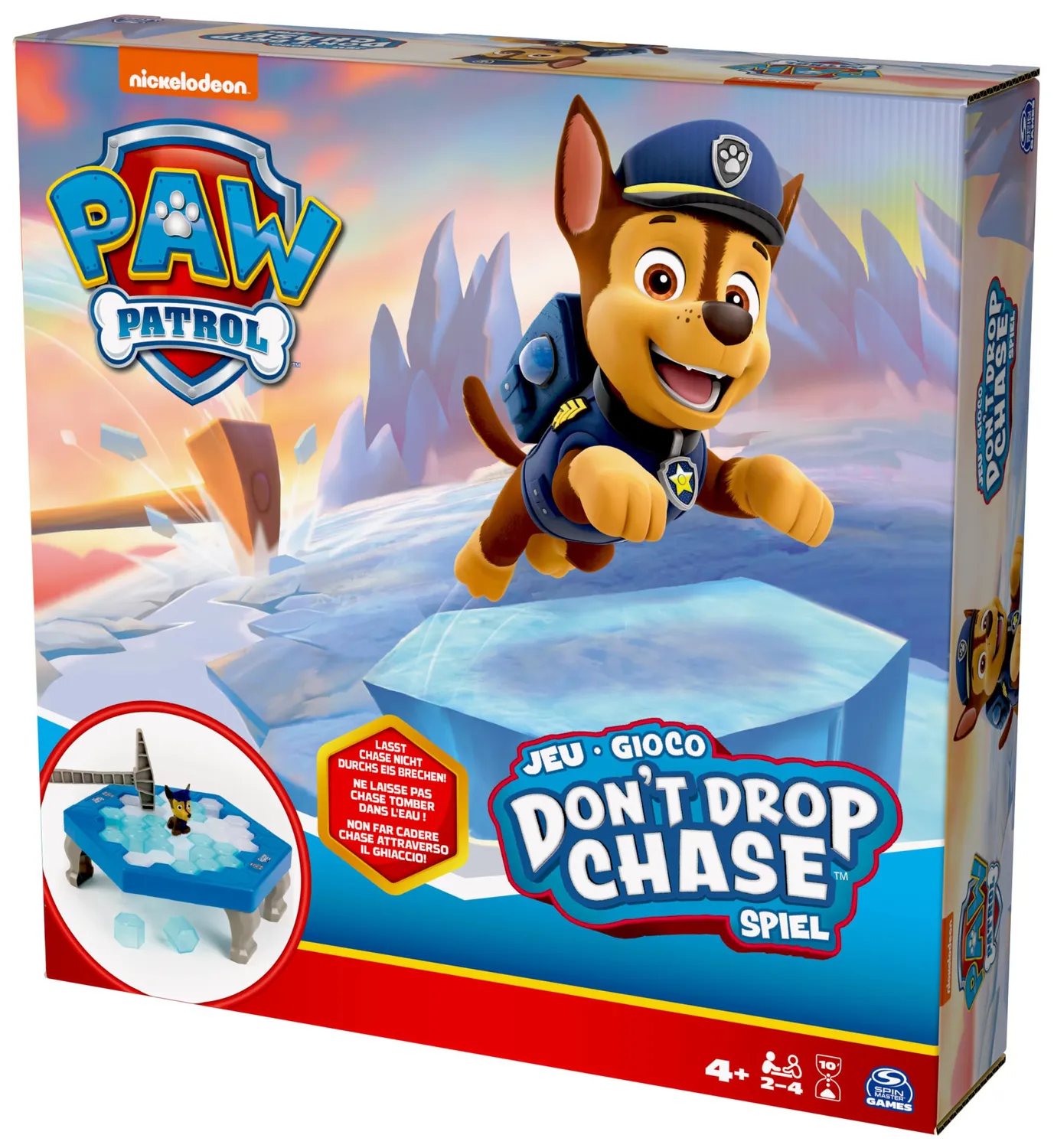 Spin Master PAW Patrol Don't Drop Chase Kinderspiel 2-4 Spieler