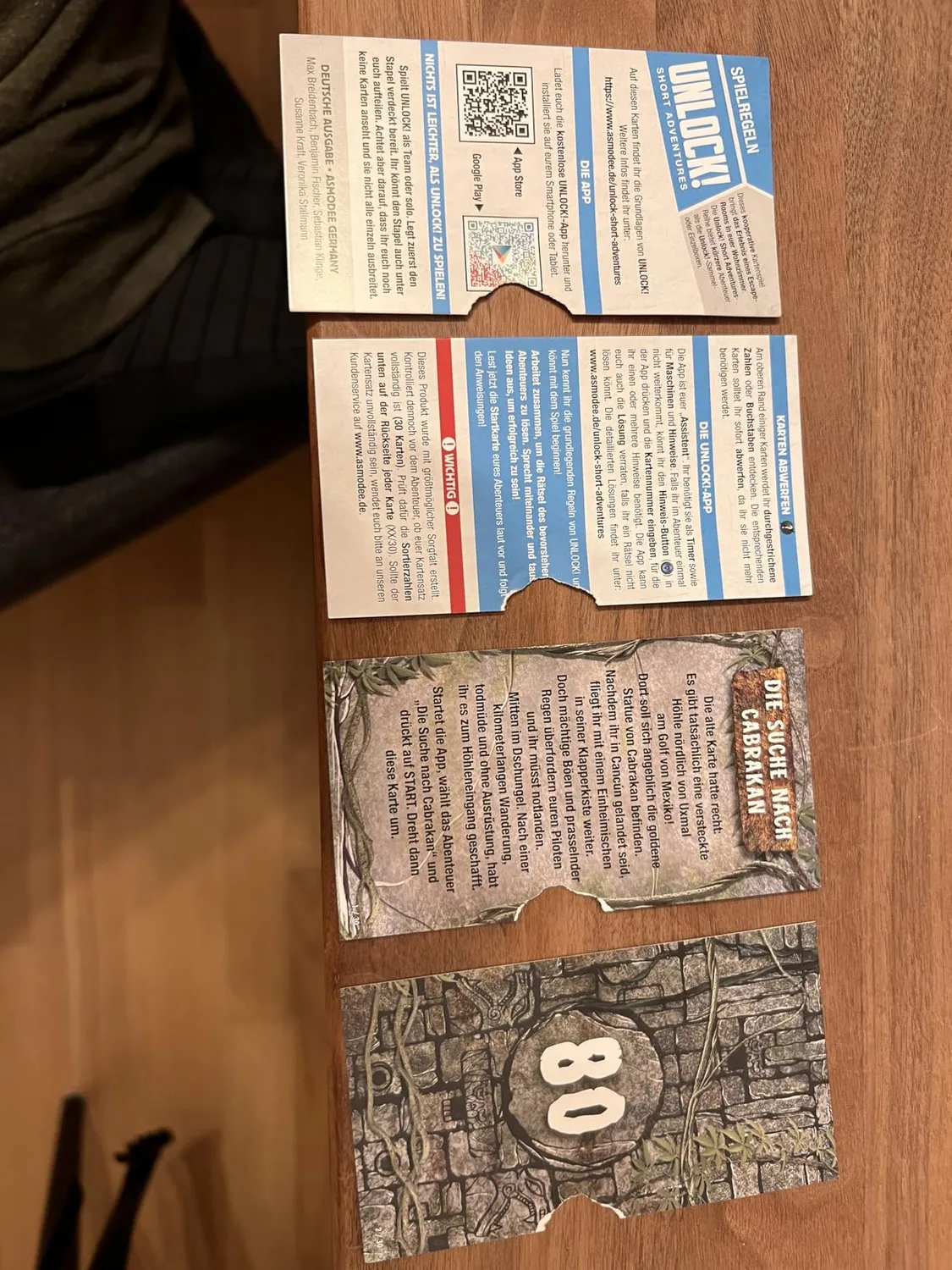 Asmodee Unlock Short Adventures Cabrakan Rätselspiel