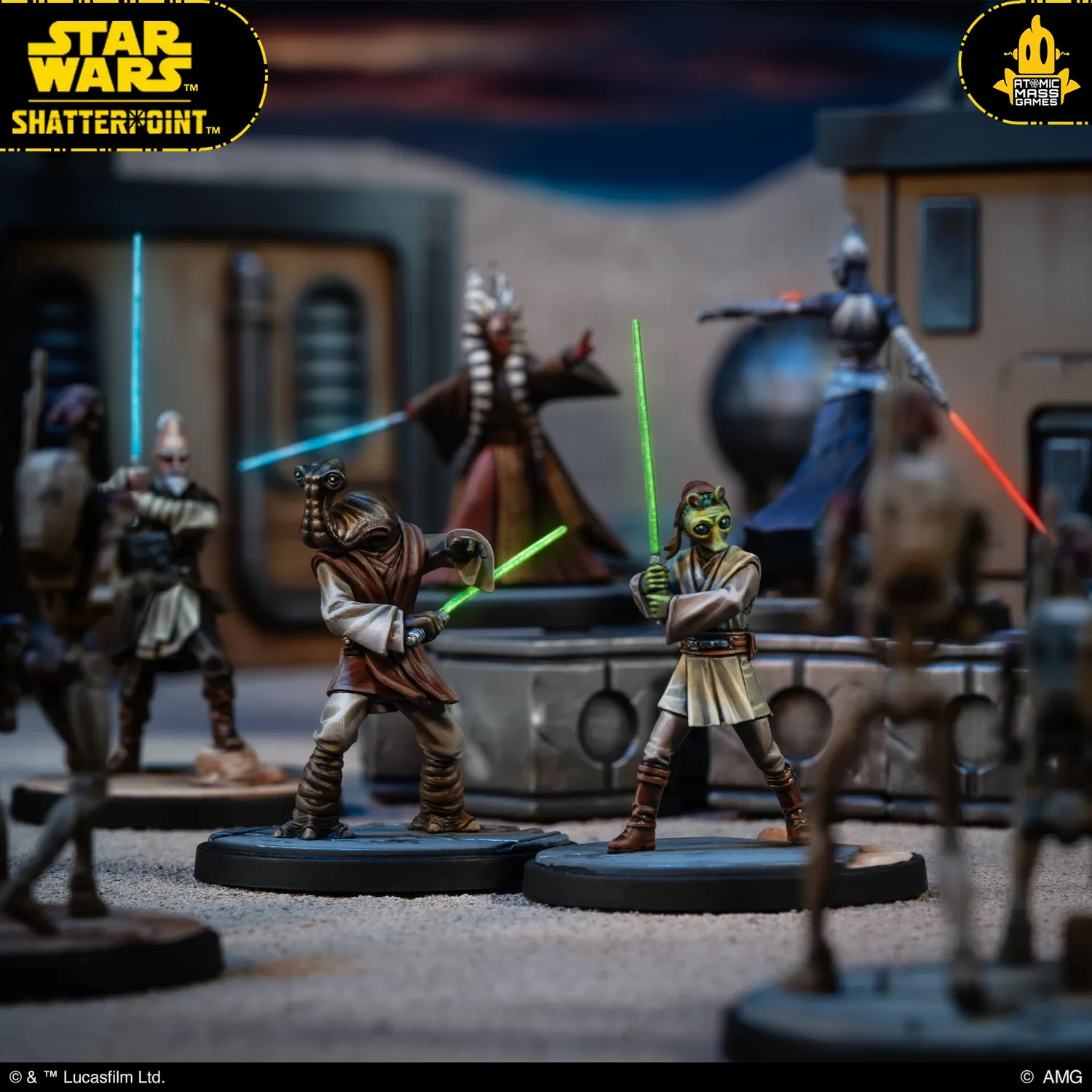 Star Wars Shatterpoint Wisdom of the Council Squad-Pack