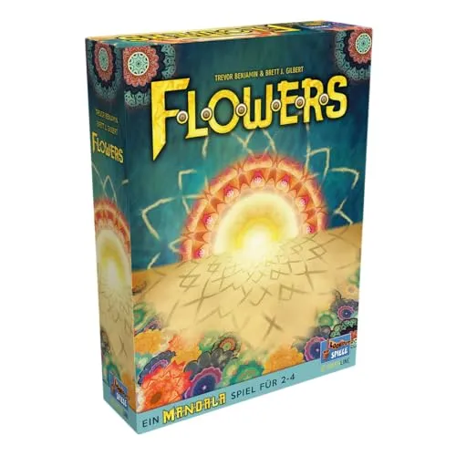 Lookout Flowers Ein Mandala Spiel Kartenspiel 2-4 Spieler Taktik