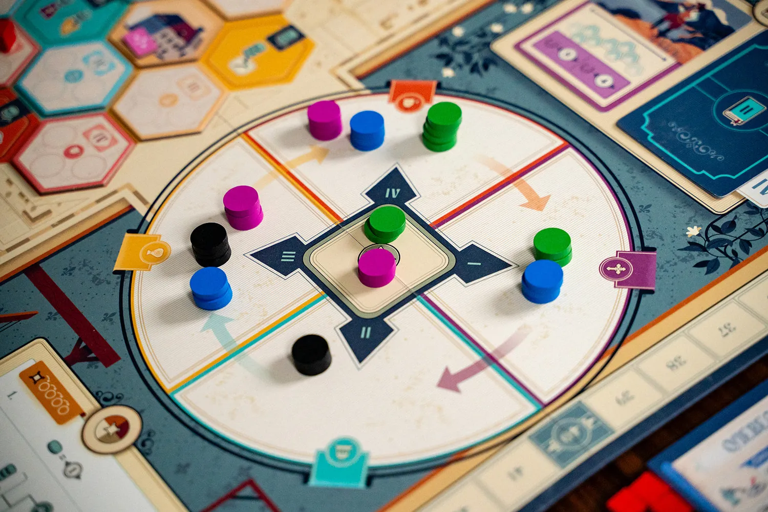 Capstone Games Québec Brettspiel Einfluss