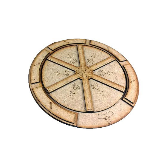 Cranio Barrage Wooden Wheel Holzrad Zubehör Ersatzteil