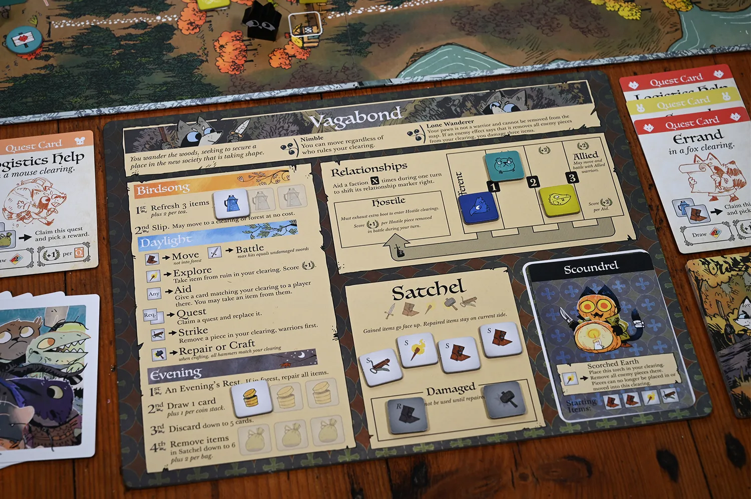 Leder Games Root Riverfolk Erweiterung 6 Spieler
