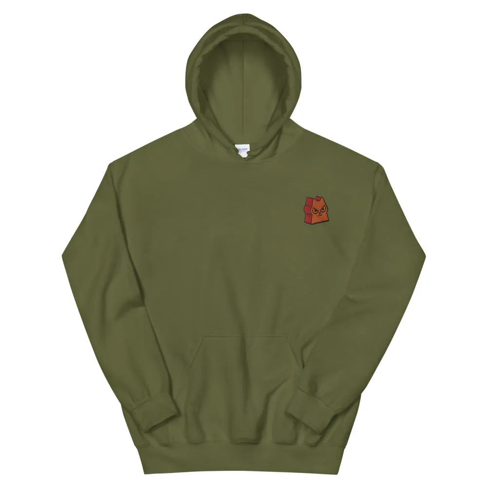 Leder Games Root Marquise Meeple Hoodie Schwarz L