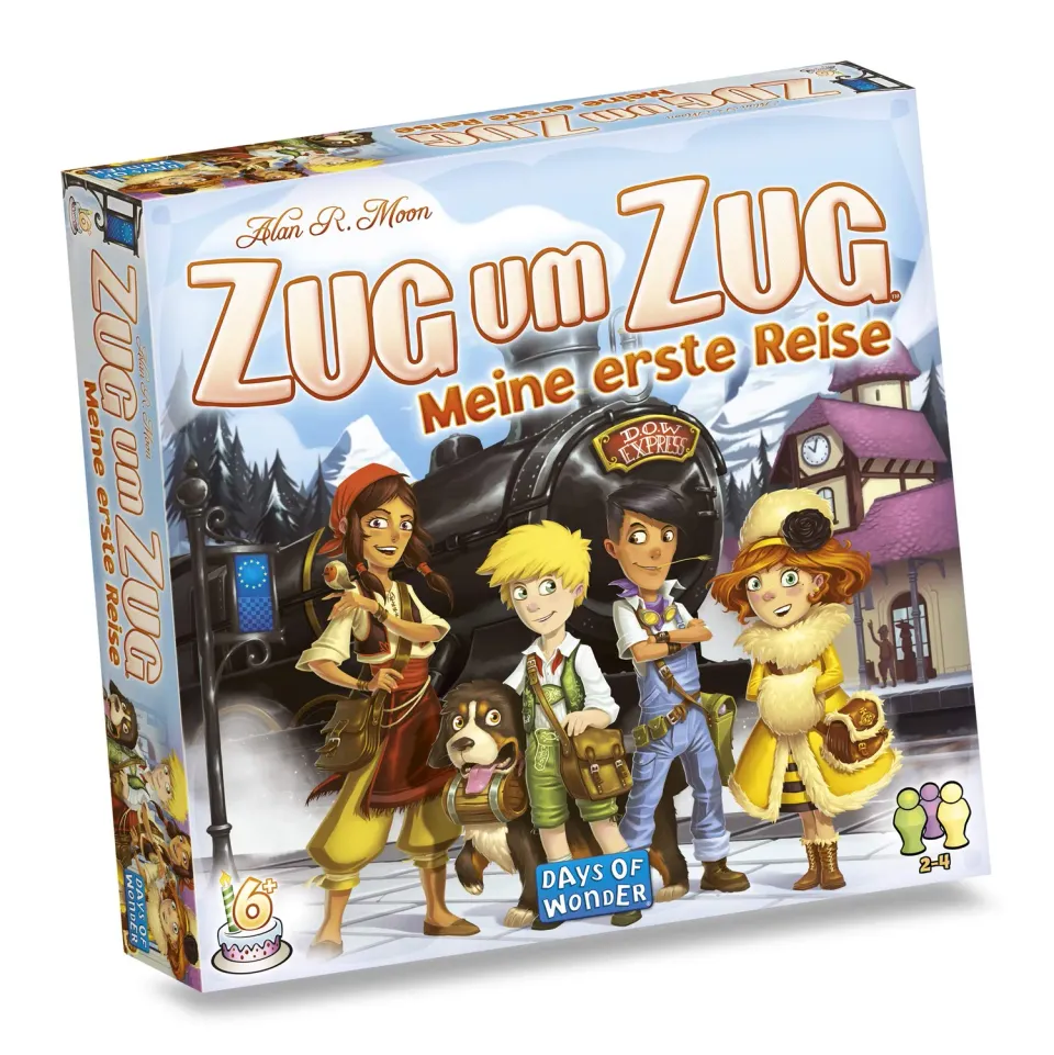 Days of Wonder Zug um Zug Meine erste Reise Kinderspiel Deutsch