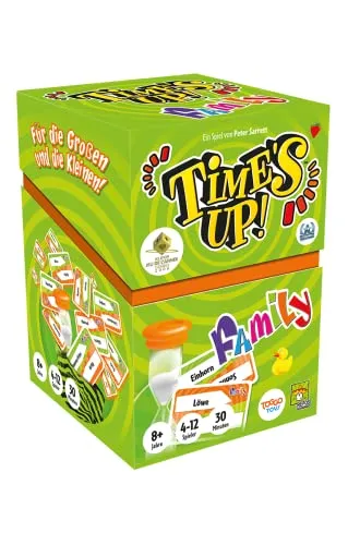 Asmodee Times Up Party Partyspiel 4-12 Spieler Deutsch