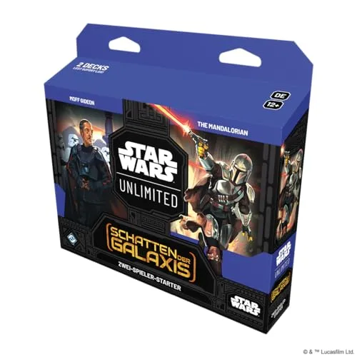 Star Wars Unlimited Schatten der Galaxis Starter 2 Decks Deutsch