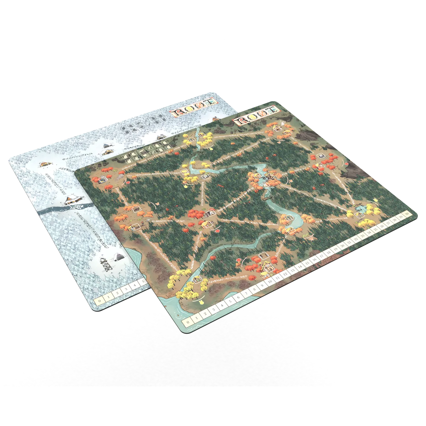 Leder Games Root Spielmatte Herbst Winter Neopren 56cm