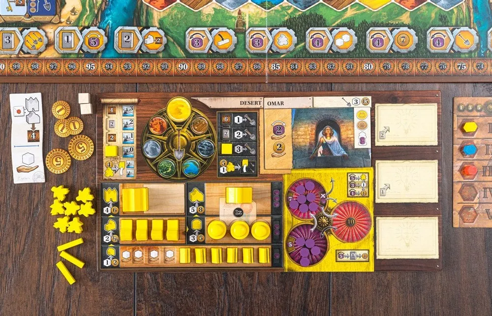 Capstone Age of Innovation Brettspiel Terra Mystica Welt