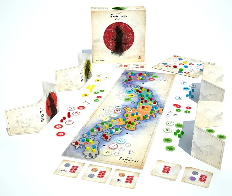 Cranio Small Samurai Empires Brettspiel Programmierung