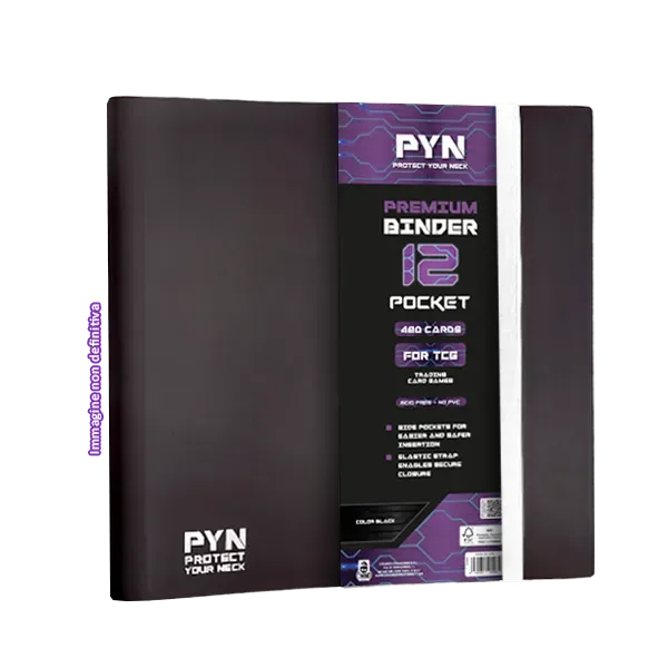 Cranio PYN Premium Binder 12-Pocket schwarz 360