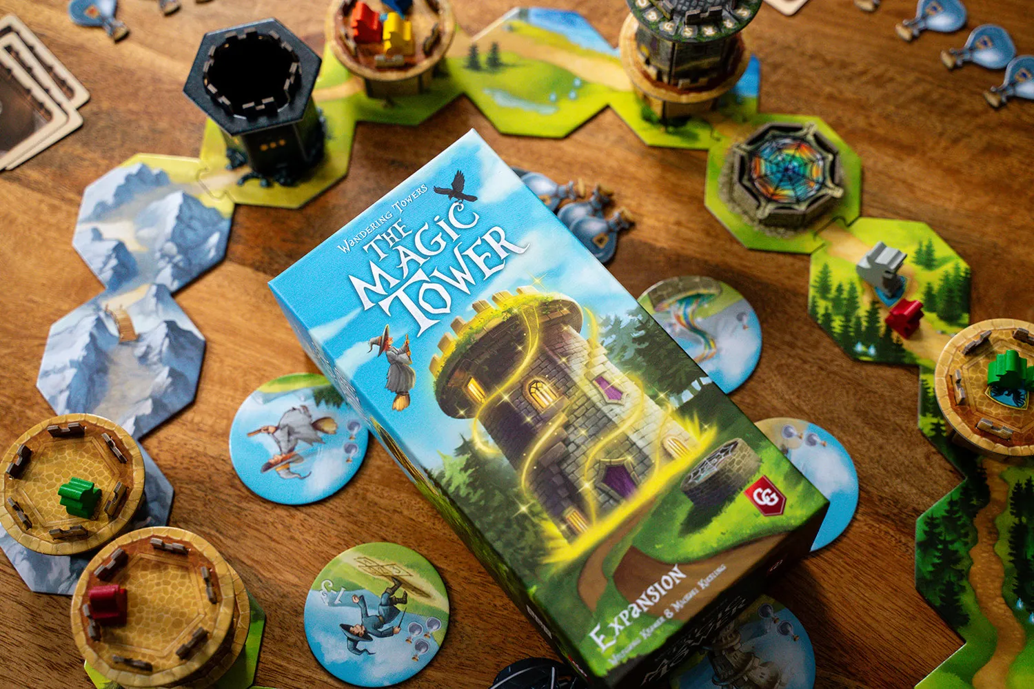 Capstone Games Wandering Towers Magic Tower Erweiterung