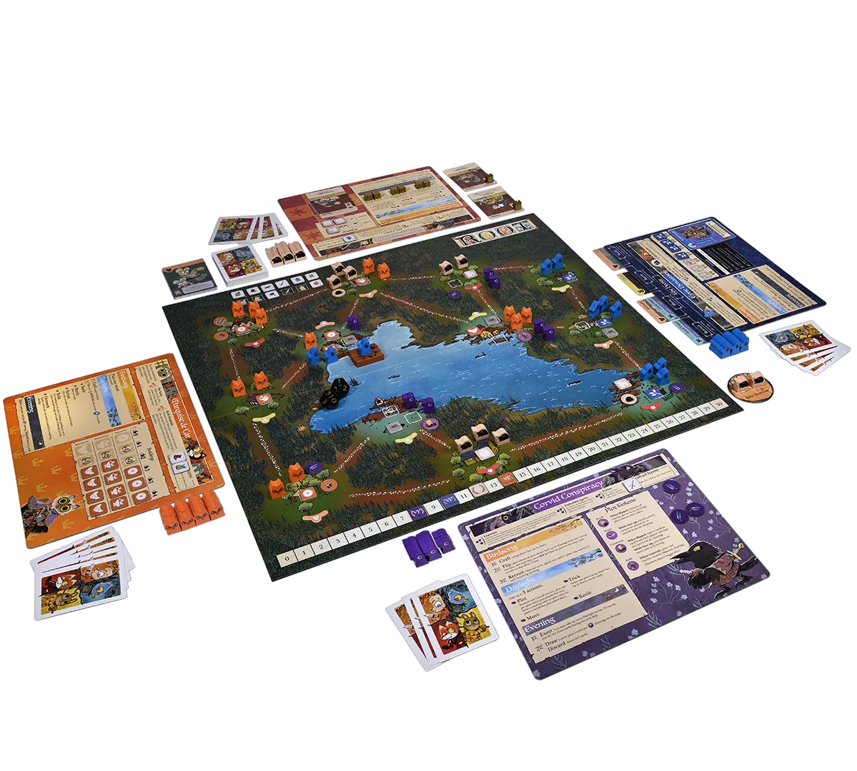 Leder Games Root Underworld Erweiterung Brettspiel Deutsch