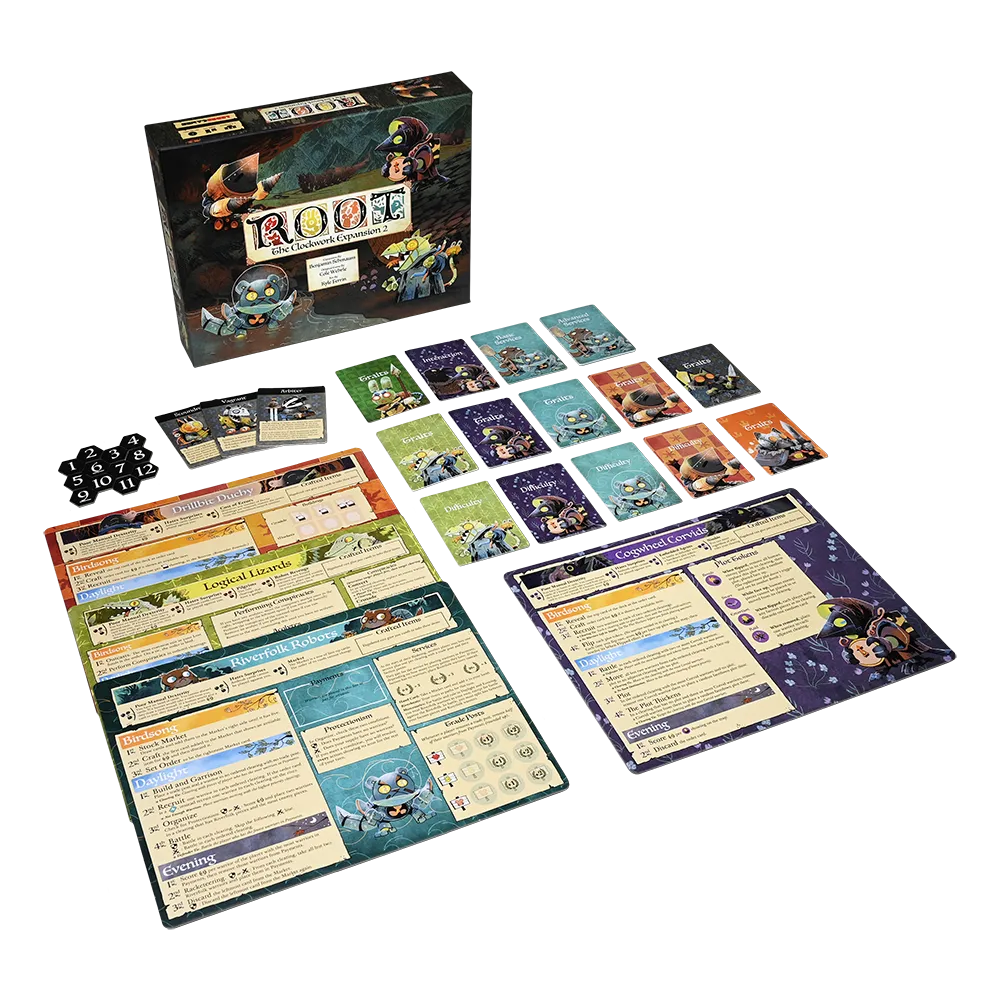 Leder Games Root Clockwork Expansion 2 Erweiterung Solo