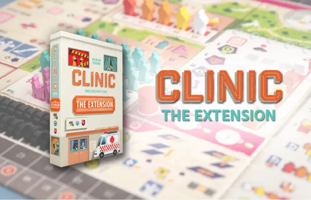 Capstone Games Clinic Expansion 1 Erweiterung modular
