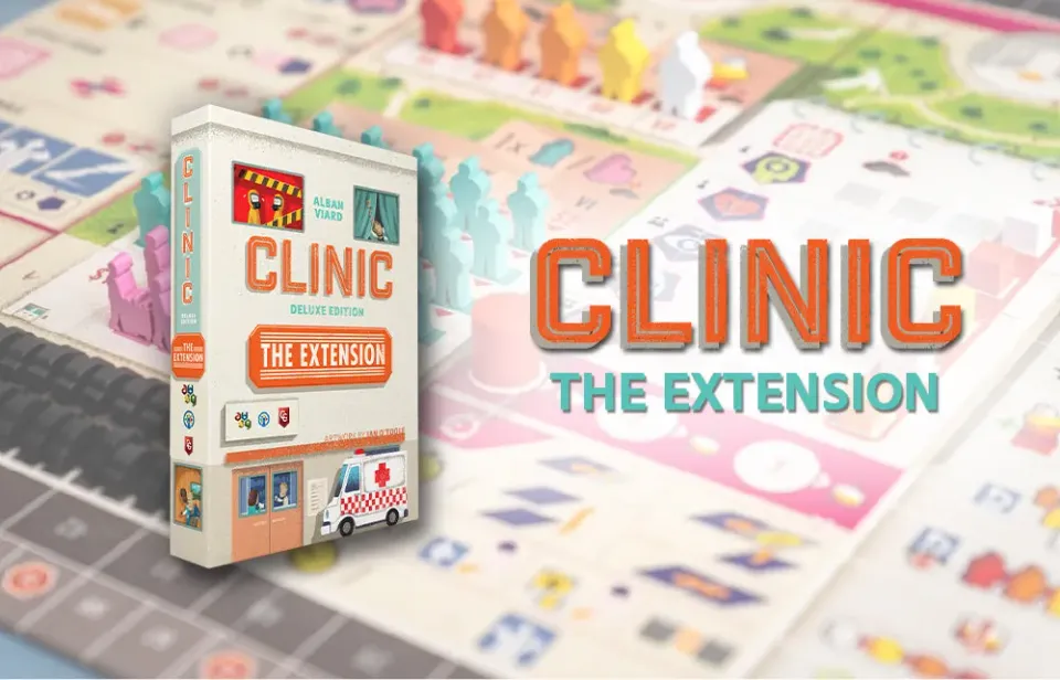 Capstone Games Clinic Expansion 1 Erweiterung modular