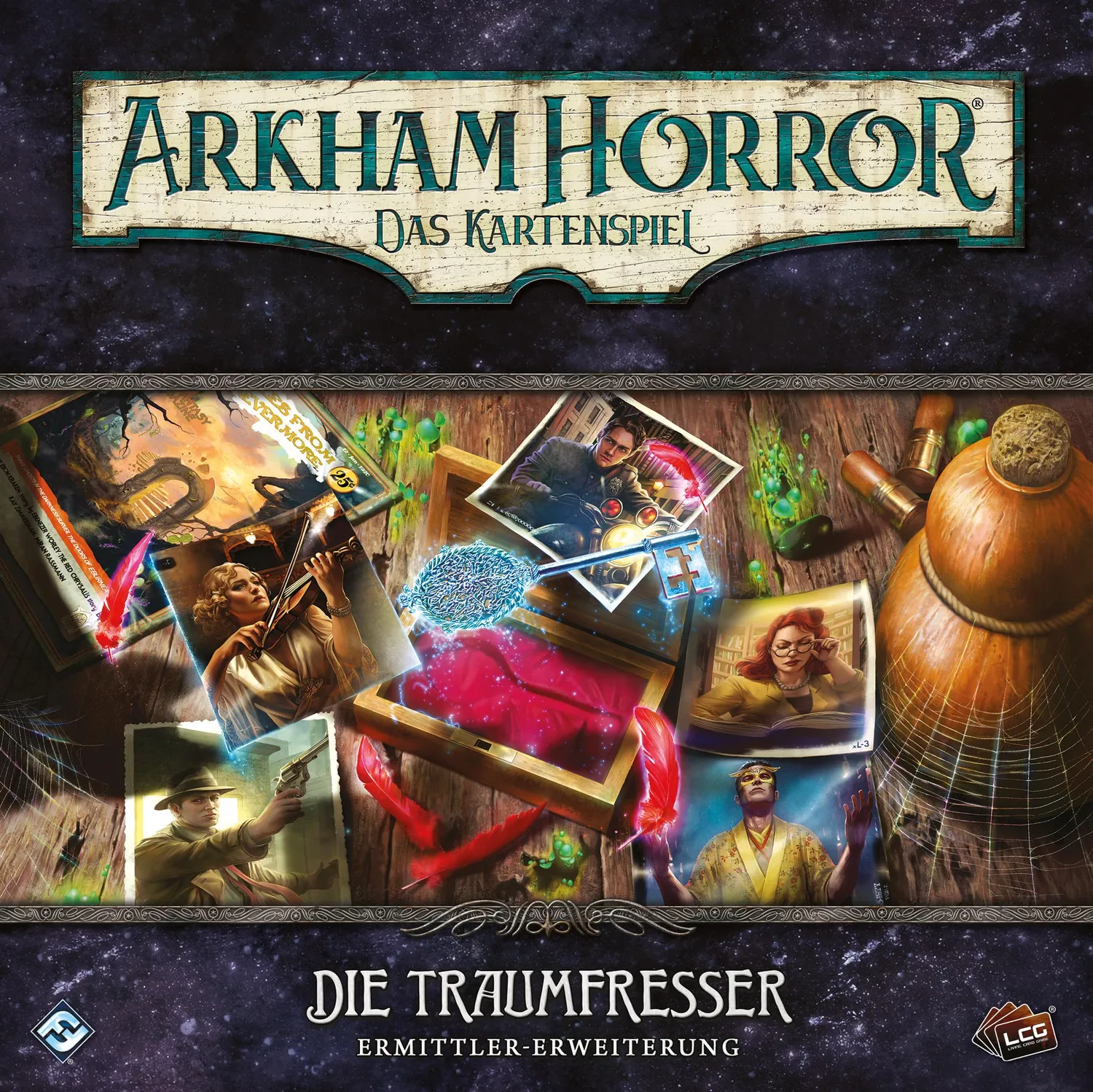 Fantasy Flight Games Arkham Horror LCG Traumfresser Ermittler