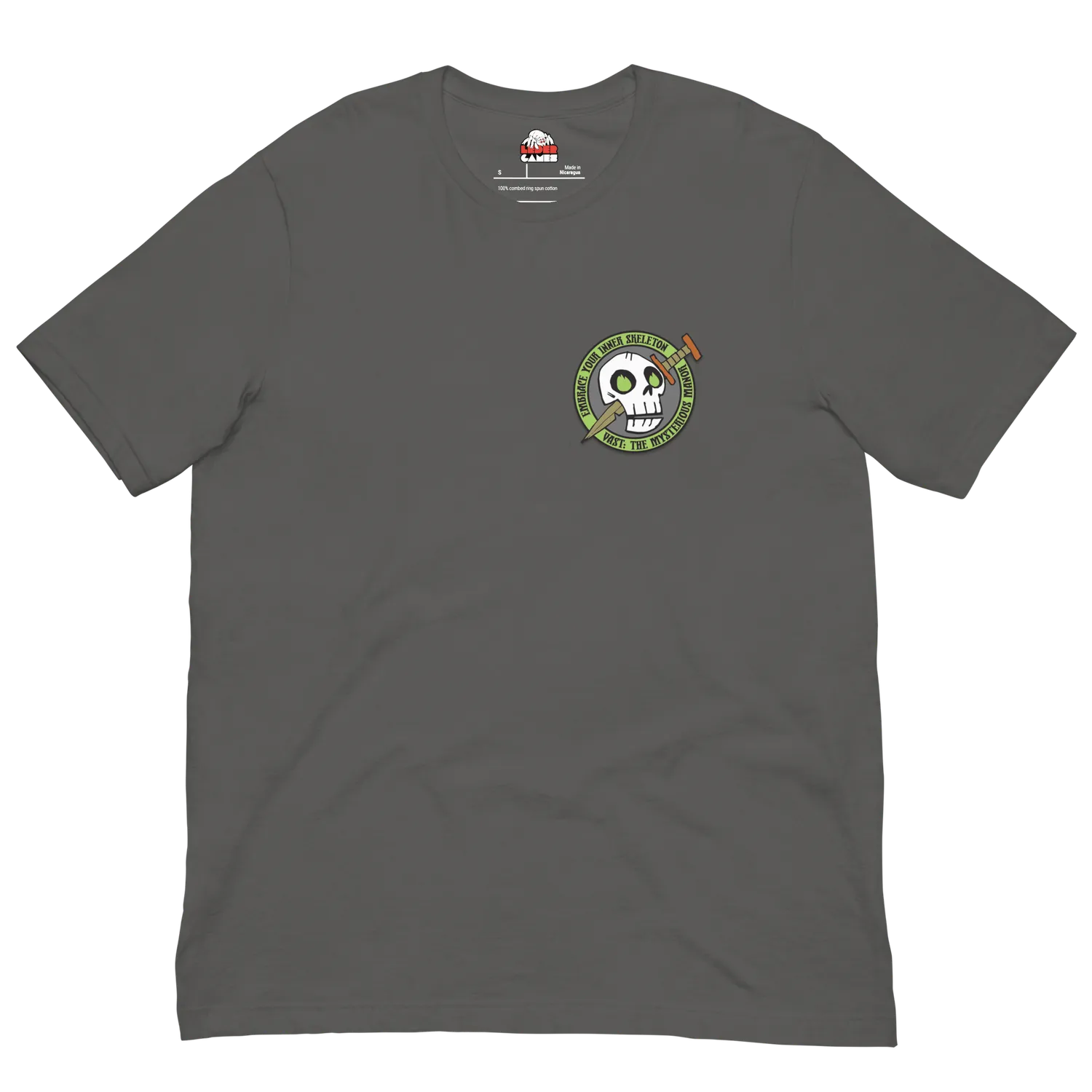 Leder Games Vast TMM Pocket T-Shirt schwarz Baumwolle