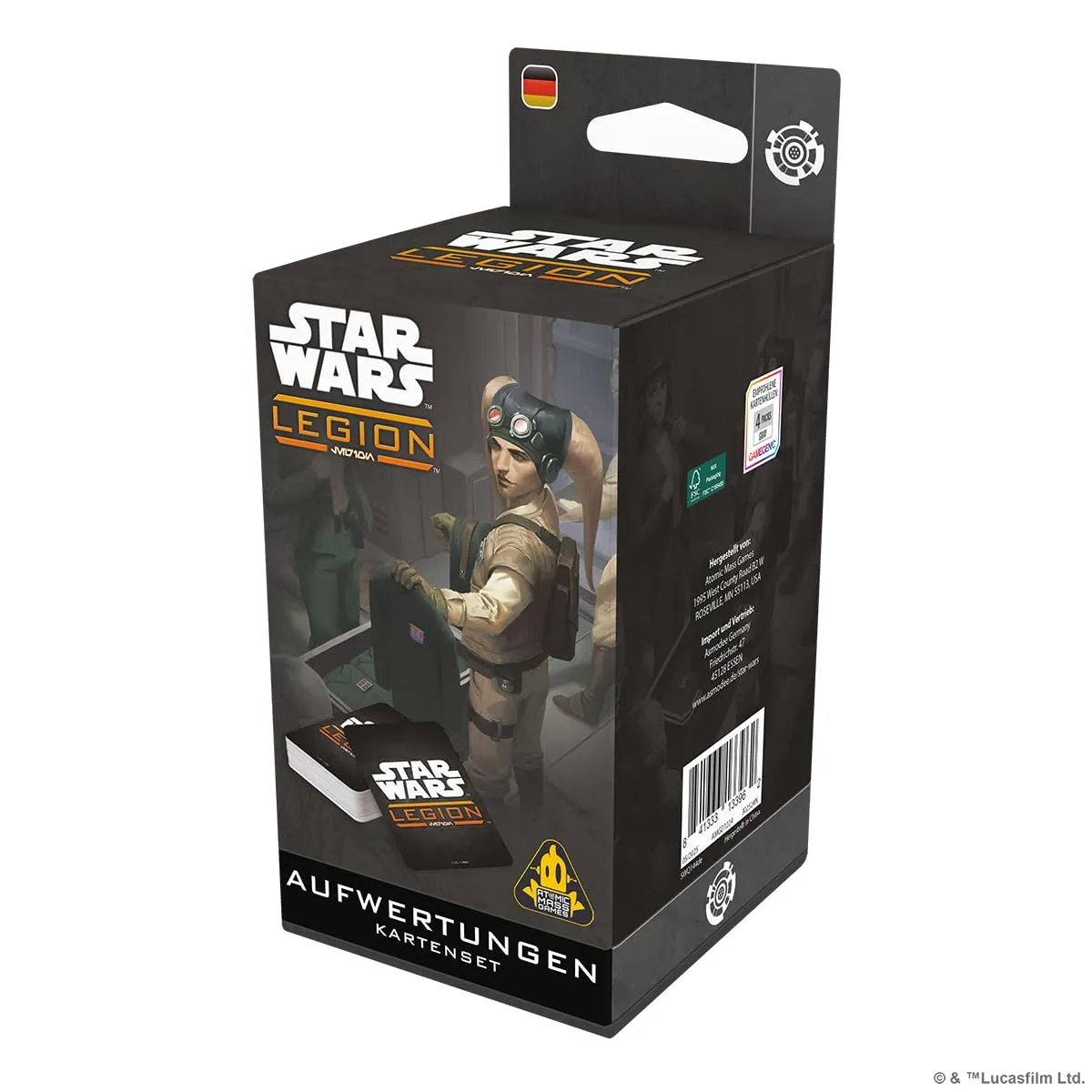 Star Wars Legion Aufwertungen Kartenset 193 Karten deutsch