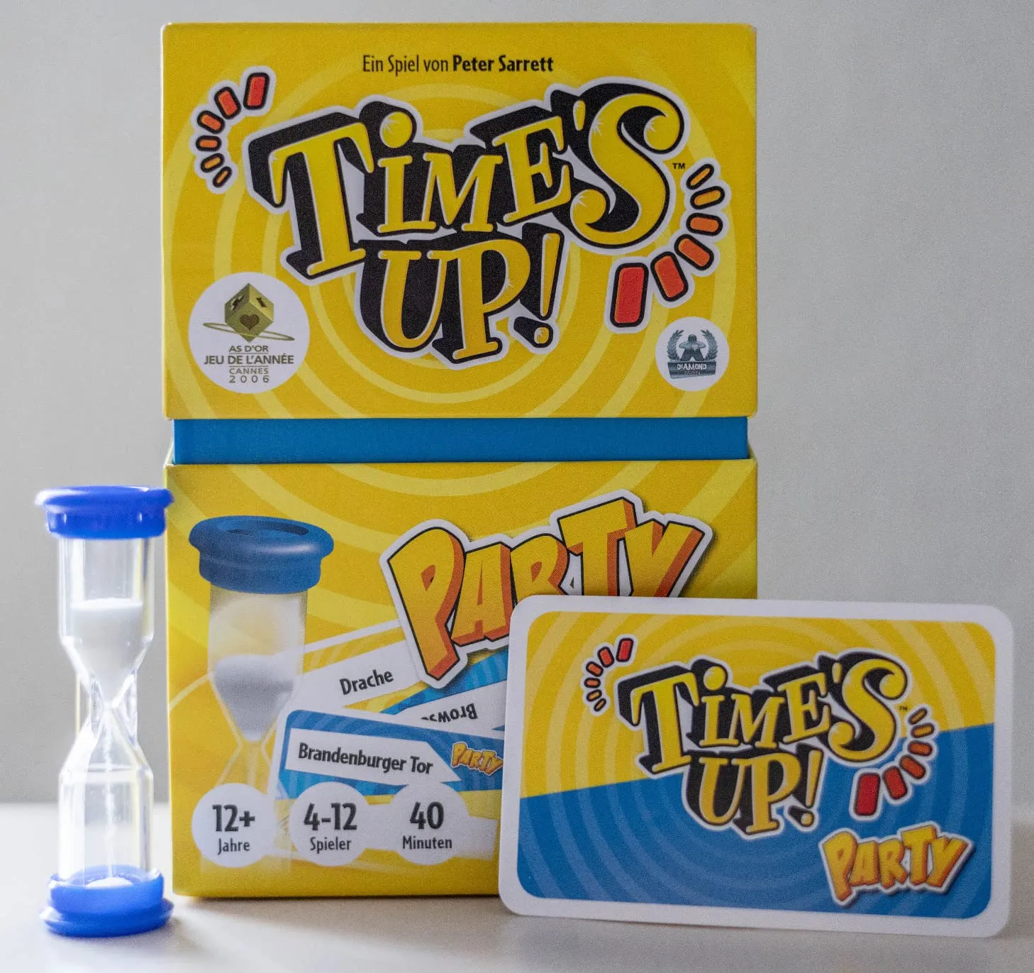 Asmodee Times Up Party Partyspiel 4-12 Spieler Deutsch