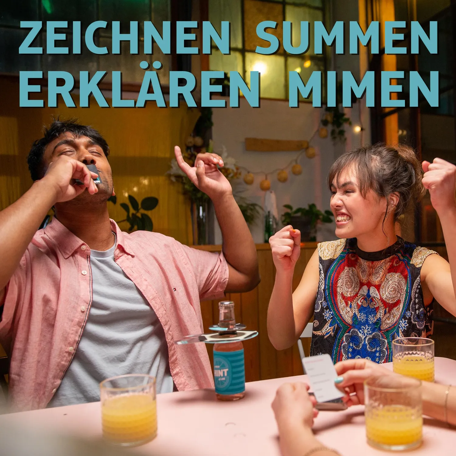HINT Pocket Partyspiel Deutsch 48 Karten