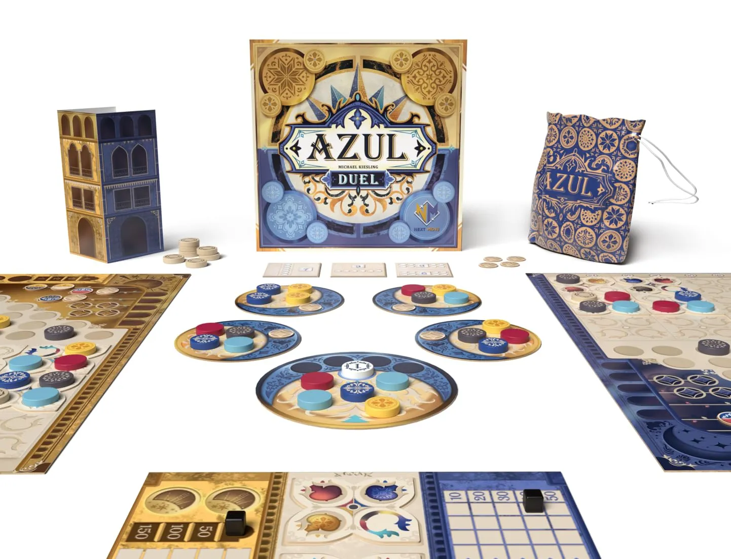 Asmodee Azul Duel Brettspiel für 2 Personen Deutsch