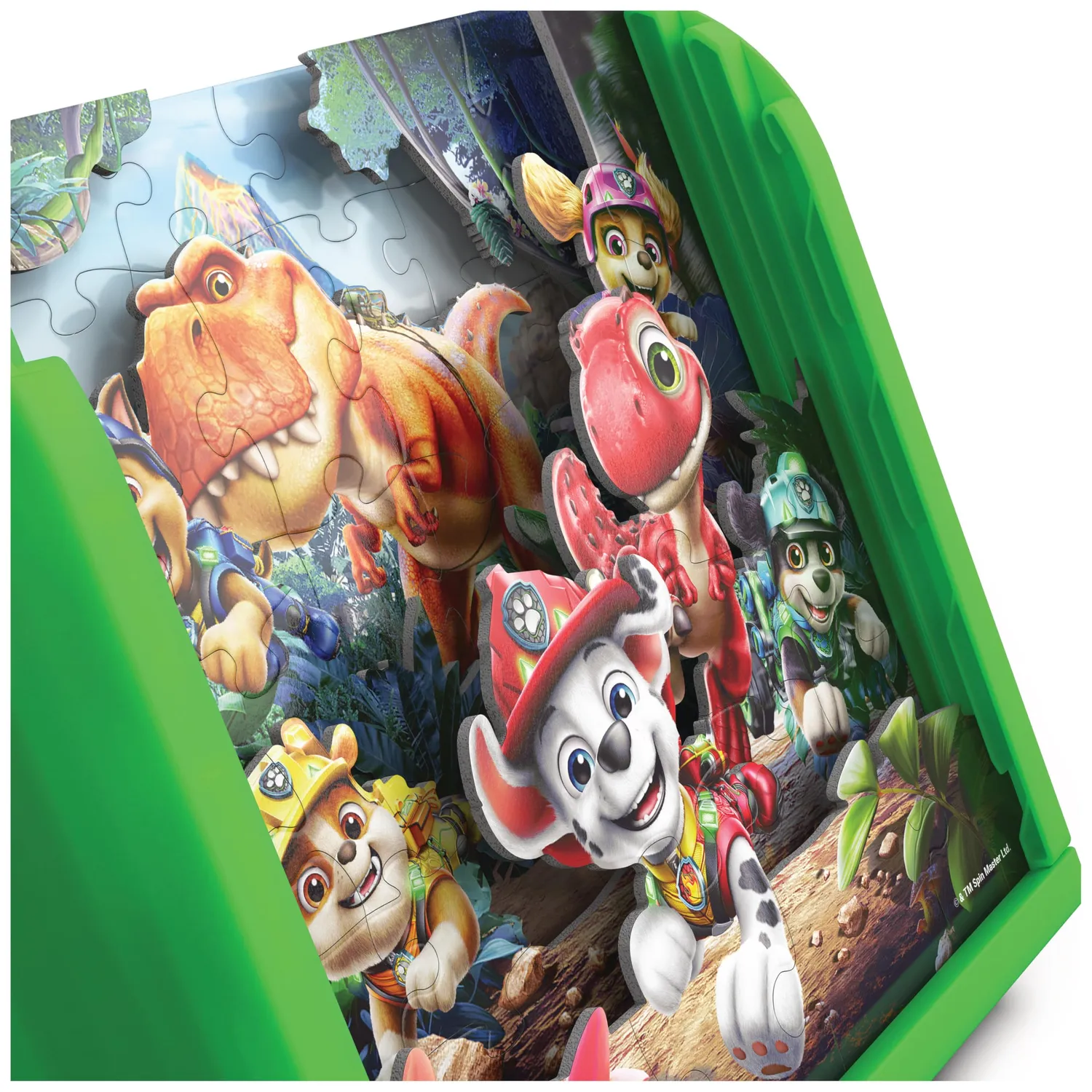 PAW Patrol Dino Movie Schicht-Puzzle 5-in-1 125 Teile